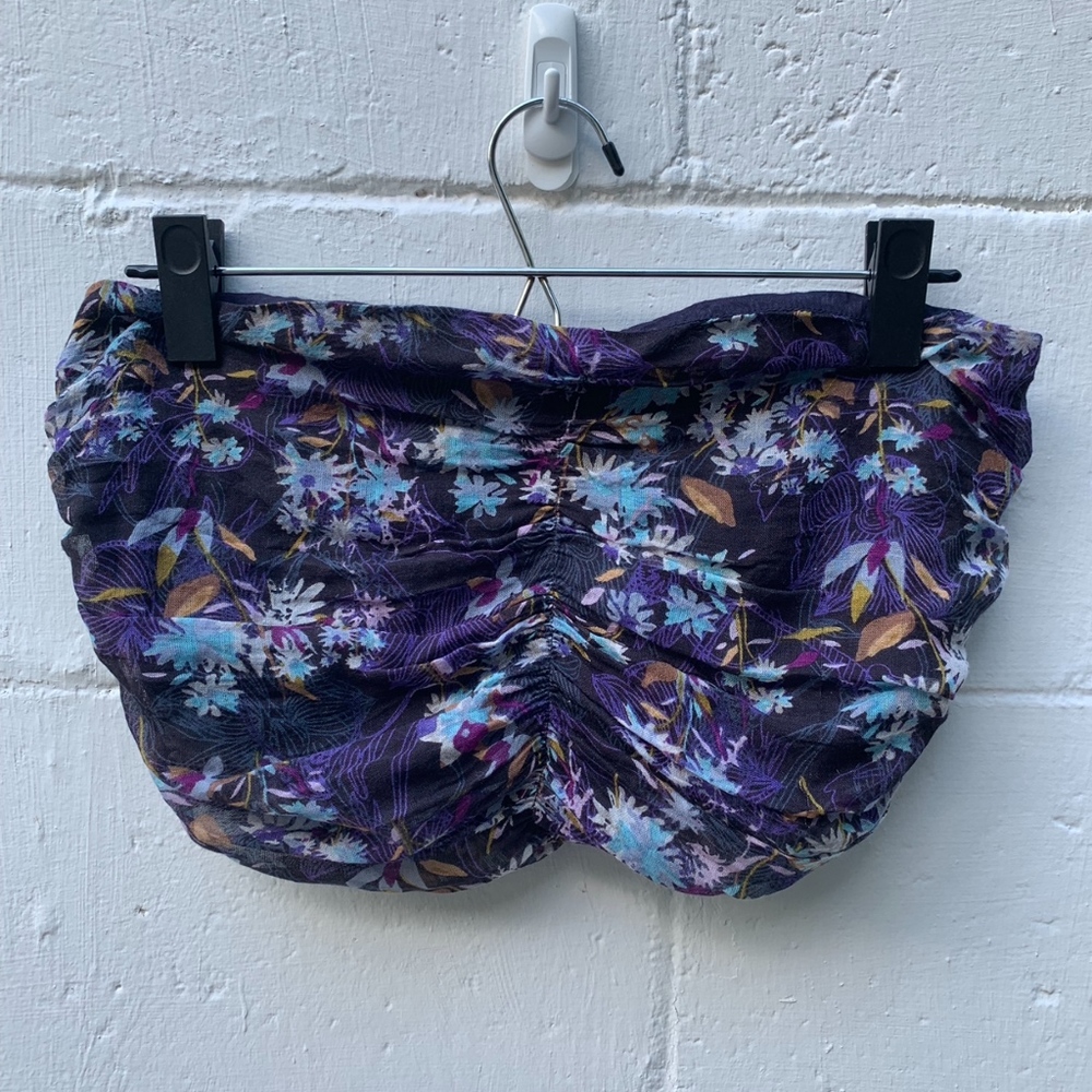 Free People Floral Crop Top